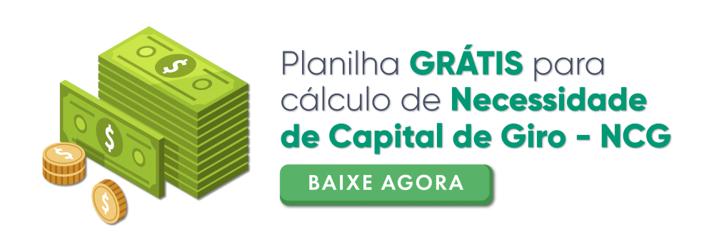 Planilha Necessidade de Capital de Giro