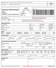 exemplo danfe original