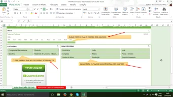 Planilha de custos no excel grátis para baixar