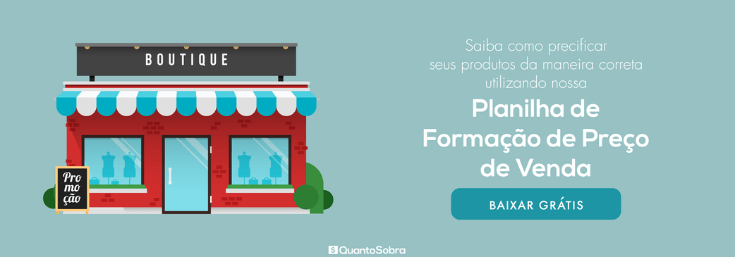 Planilhas Financeiras grátis: preço de venda