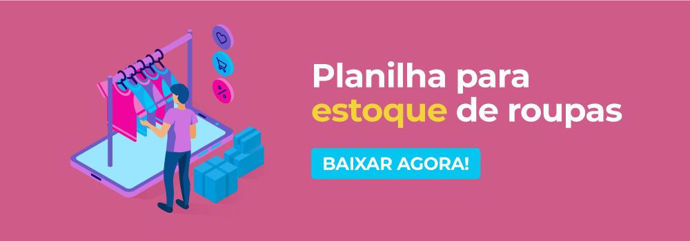 Planilha para estoque de roupas grátis: baixar tabela Excel