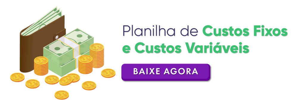 Planilha de custos fixos e custos variáveis grátis