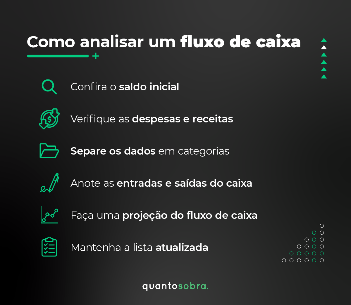 como analisar o fluxo de caixa