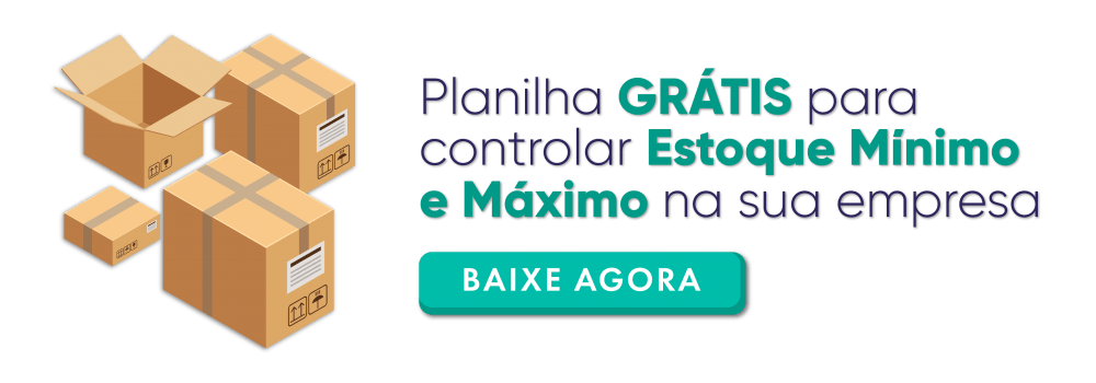 baixar tabelas excel grátis: estoque minimo e estoque maximo