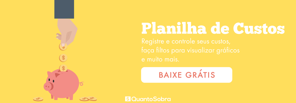 baixar tabelas excel grátis: planilha de custos