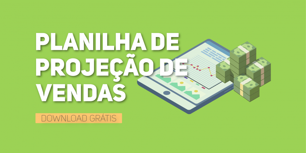 Planilha de Projeção de Vendas grátis