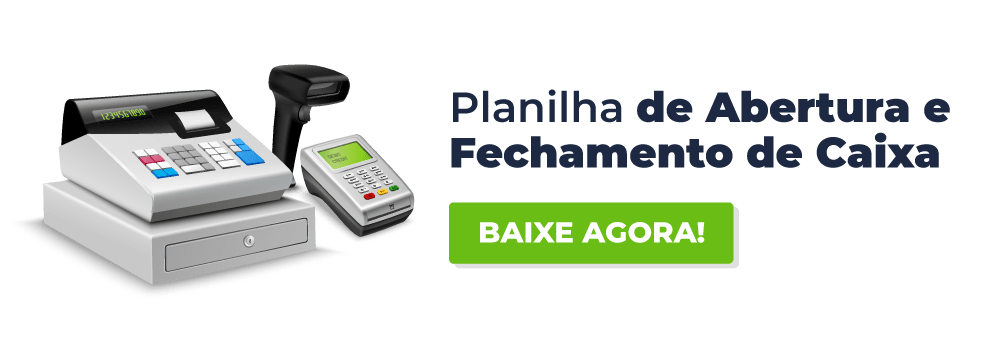 planilha de abertura e fechamento de caixa