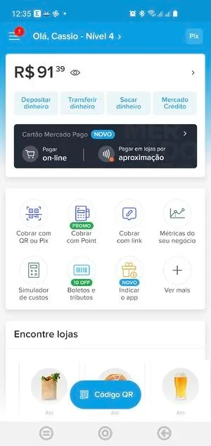 link de pagamento mercado pago