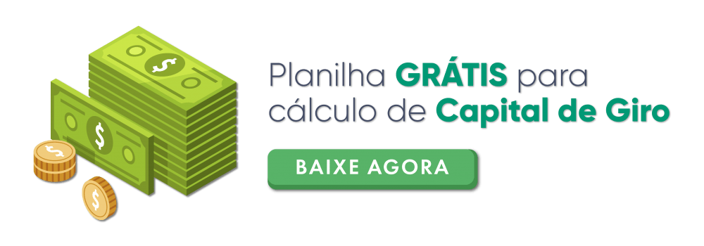 Planilha de Capital de Giro grátis