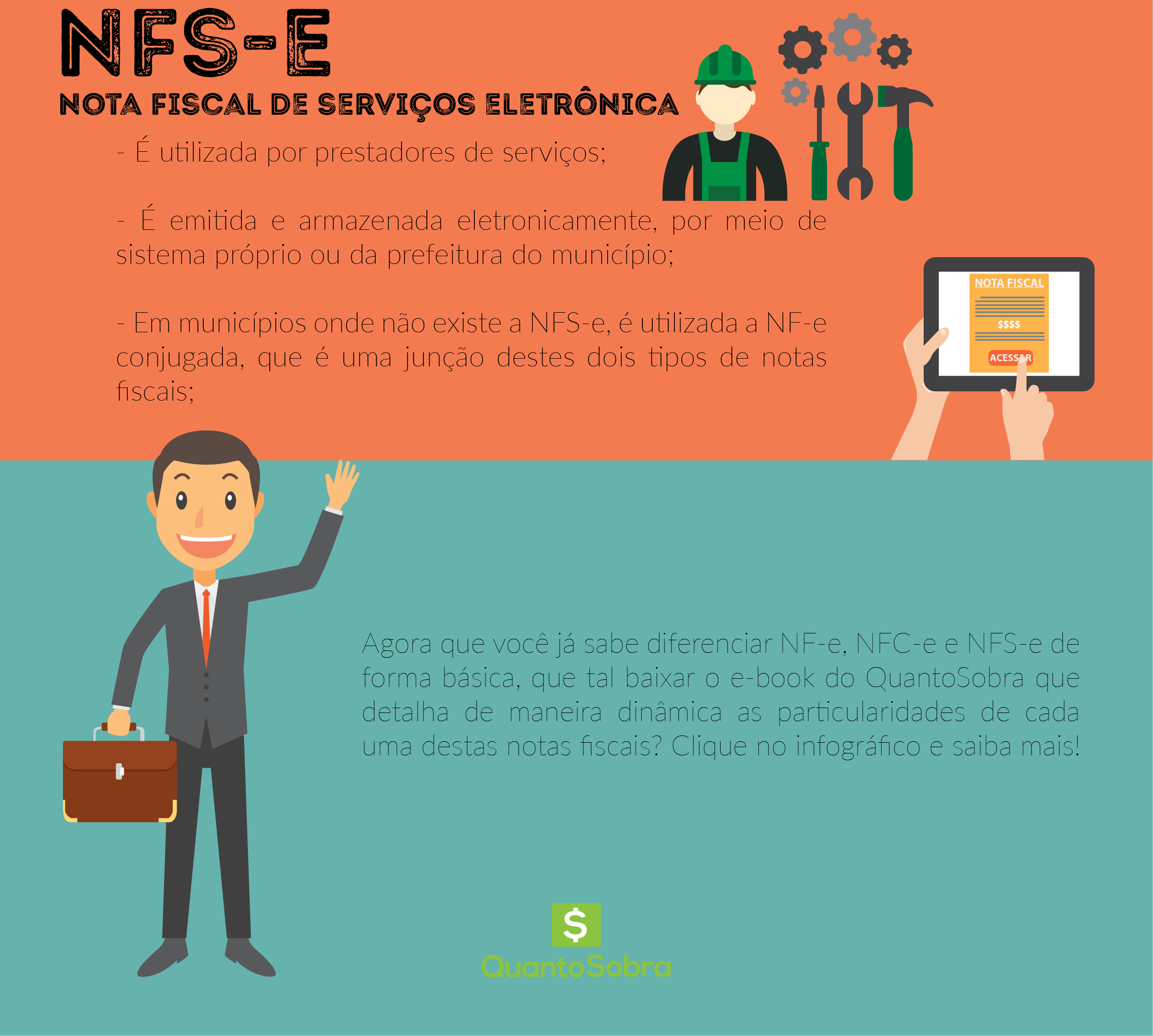 tipos de notas fiscais eletrônicas